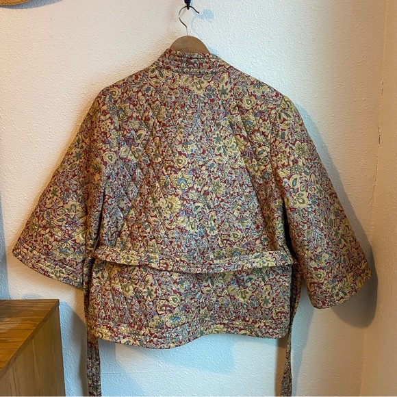 Anthropologie Quilted Patterned Kimono Size Large - Picture 7 of 7